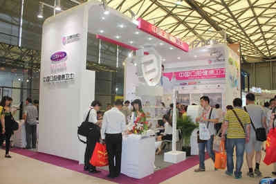 口腔醫(yī)療展會(huì)搭建,三椒日化上海展臺(tái)搭建